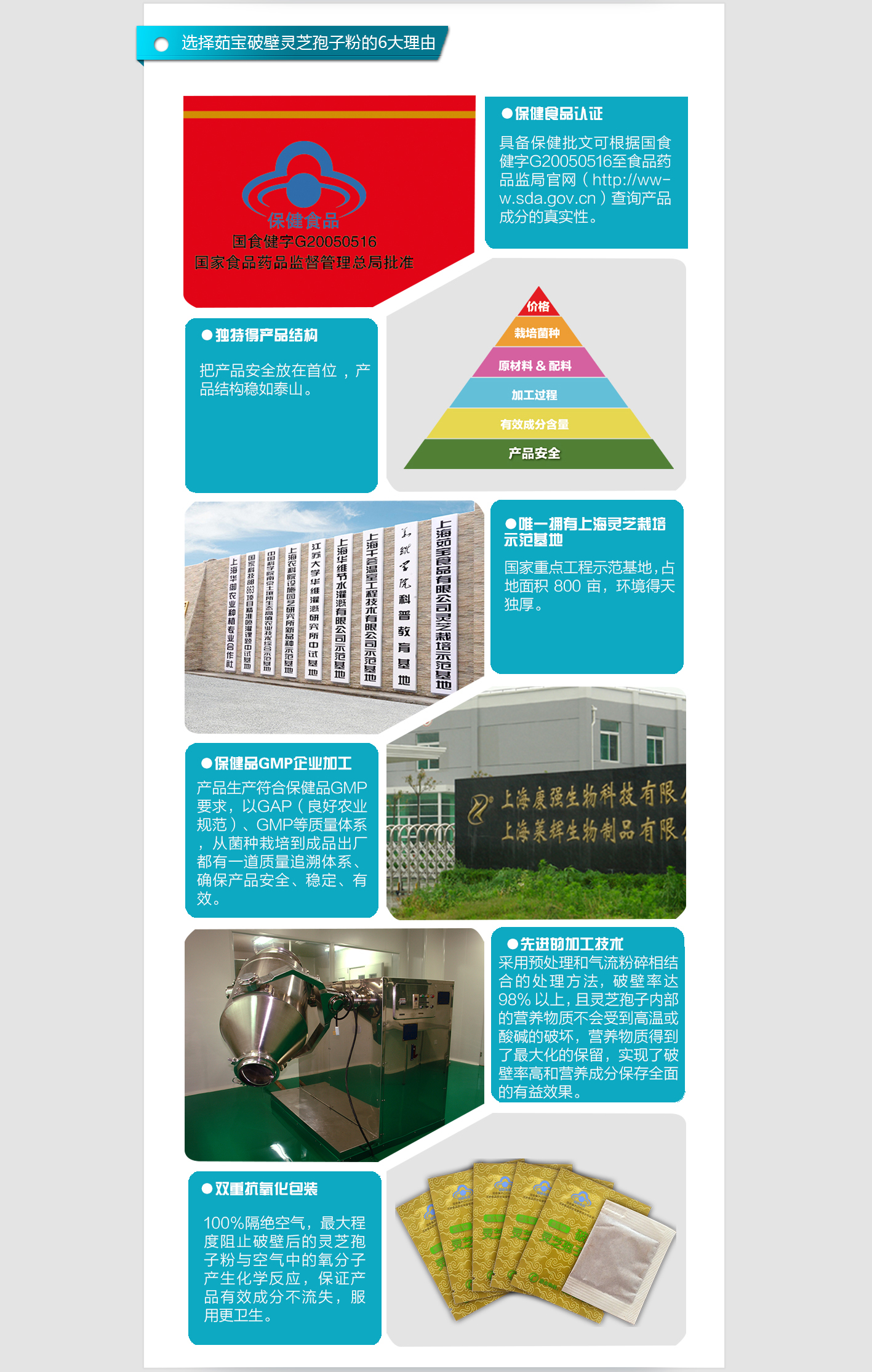 菇新破壁灵芝孢子粉含量高