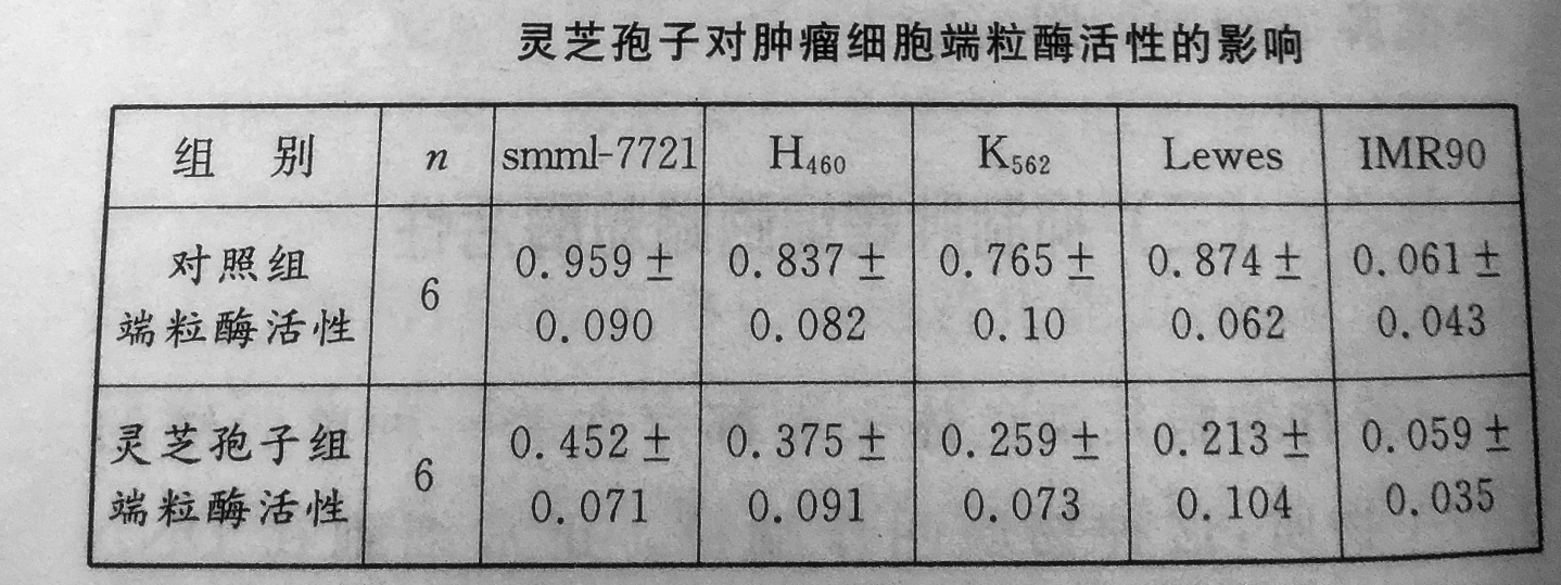灵芝破壁孢子粉抑制肿瘤