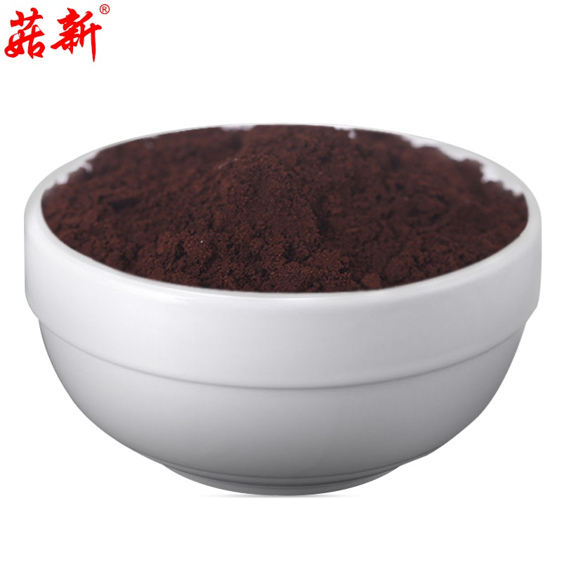 菇新灵芝破壁孢子粉呈深褐色
