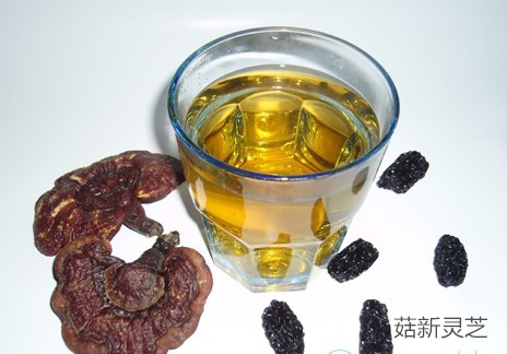 灵芝黑枣茶