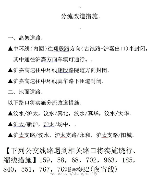 上海中环路被压断 紧急应对措施