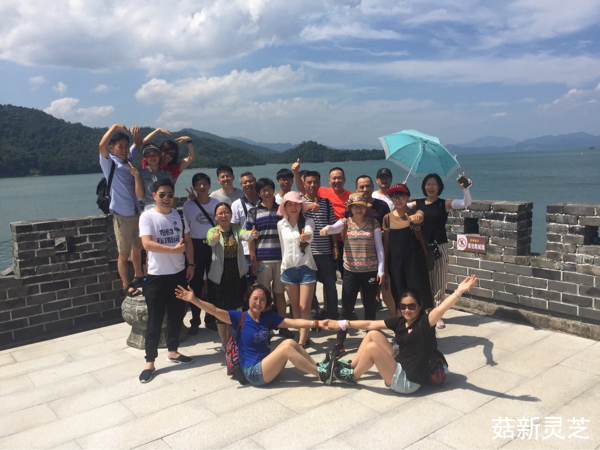 菇新灵芝团队游览太平湖